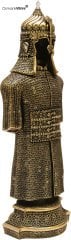 10 cm x 29 cm Altın Renk Cevşen-i Kebir Osmanlı Zırh Biblo