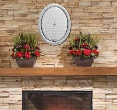 19 cm x 24 cm Oval Gümüş Renk Esmaül Hüsna Çerçeve Pano