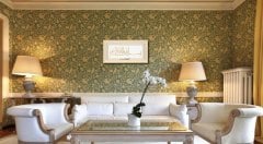 30 cm x 60 cm Beyaz Altın Renk Besmele-i Şerif Tablo Çerçeve