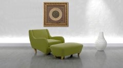 80 cm x 80 cm Altın Renk Esmaül Hüsna(Allah'ın 99 İsmi) Tablo Çerçeve