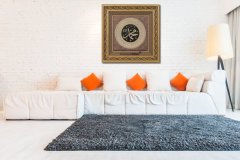 80 cm x 80 cm Tam Taşlı Altın Renk Hz.Muhammed Yazılı Tablo Çerçeve