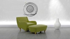 56 Cm Beyaz Gümüş Az Taşlı Papatya Esmaul Hüsna Tablo Çerçeve