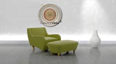 56 Cm Beyaz Sarı Az Taşlı Papatya Esmaul Hüsna Tablo Çerçeve