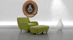 52 Cm x 60 Cm Sarı Renk Lale Ayetel Kursi Yazılı Tablo Çerçeve