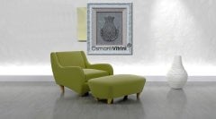 50 cm x 60 cm Beyaz Gümüş Renk Esmaul Husna Tablo Çerçeve