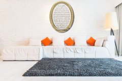 23 cm x 30 cm Beyaz Sarı Renk Bereket Duası Yazılı Tablo Çerçeve