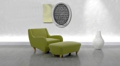 23 cm x 30 cm Gümüş Renk Bereket Duası Yazılı Tablo Çerçeve