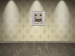 50 cm x 52 cm Beyaz Sarı Renk Kabe Pano