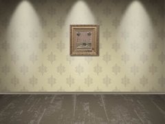 50 cm x 52 cm Sarı Renk Kabe Pano