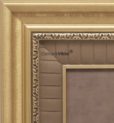 50 cm x 60 cm Sarı Renk İsmi Celil Lalegül Tablo Çerçeve