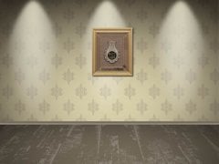 50 cm x 60 cm Sarı Renk İsmi Celil Lalegül Tablo Çerçeve