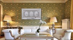 70 cm x 120 cm Gümüş Renk Az Taşlı Ayet Kursi & İsmi Nebi & İsmi Celil Yazılı Tablo Çerçeve