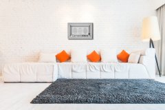 28 cm x 43 cm Beyaz Gümüş Renk Ayetel Kursi & Nazar duası & Bereket Duası Yazılı Tablo Çerçeve