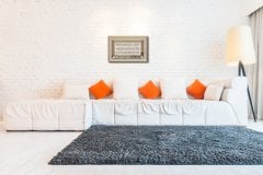 28 cm x 43 cm Beyaz Sarı Renk Ayetel Kursi Yazılı Tablo Çerçeve