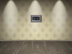 28 cm x 43 cm Gümüş Renk İsmi Celil & İsmi Nebi Yazılı Tablo Çerçeve