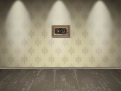 28 cm x 43 cm Sarı Renk İsmi Celil & İsmi Nebi Yazılı Tablo Çerçeve