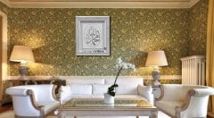 28 cm x 33 cm Beyaz Gümüş Renk İsmi Celil & İsmi Nebi Yazılı Tablo Çerçeve