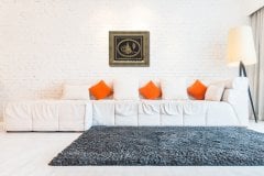 28 cm x 33 cm Sarı Renk Tuğralı Tablo Çerçeve