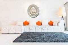 32 cm x 37 cm Beyaz Sarı Renk Oval İsmi Celil Tablo Çerçeve