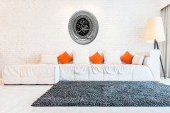 32 cm x 37 cm Gümüş Renk İsmi Nebi Tablo Çerçeve