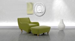44 cm x 51 cm Beyaz Gümüş Renk Az Taşlı İsmi Celil Tablo Çerçeve
