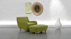 44 cm x 51 cm Sarı Renk Az Taşlı İsmi Celil Tablo Çerçeve