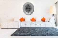 44 cm x 51 cm Gümüş Renk Az Taşlı Nazar Ayeti Tablo Çerçeve