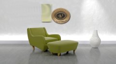 44 cm x 51 cm Sarı Renk Az Taşlı Osmanlı Tuğrası Tablo Çerçeve