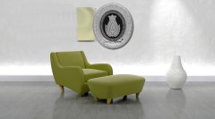 52 cm x 60 cm Gümüş Renk Esmaül Hüsna Lalegül Tablo Çerçeve