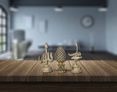 Sarı Renk İsmi Celil Esmaül Hüsna İsmi Nebi Biblo