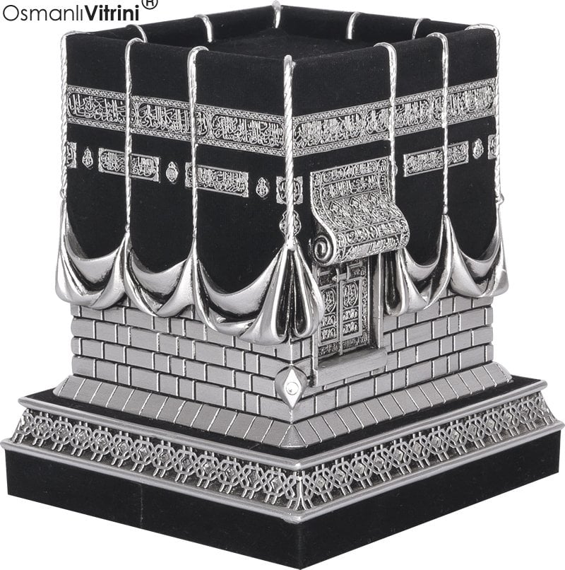 Gümüş Renk Kabe Biblo